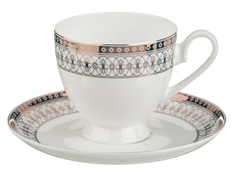 Чайный сервиз "бахрейн"на 6 персон 15 пр.1200/250 мл. Porcelain Manufacturing (169-059) 