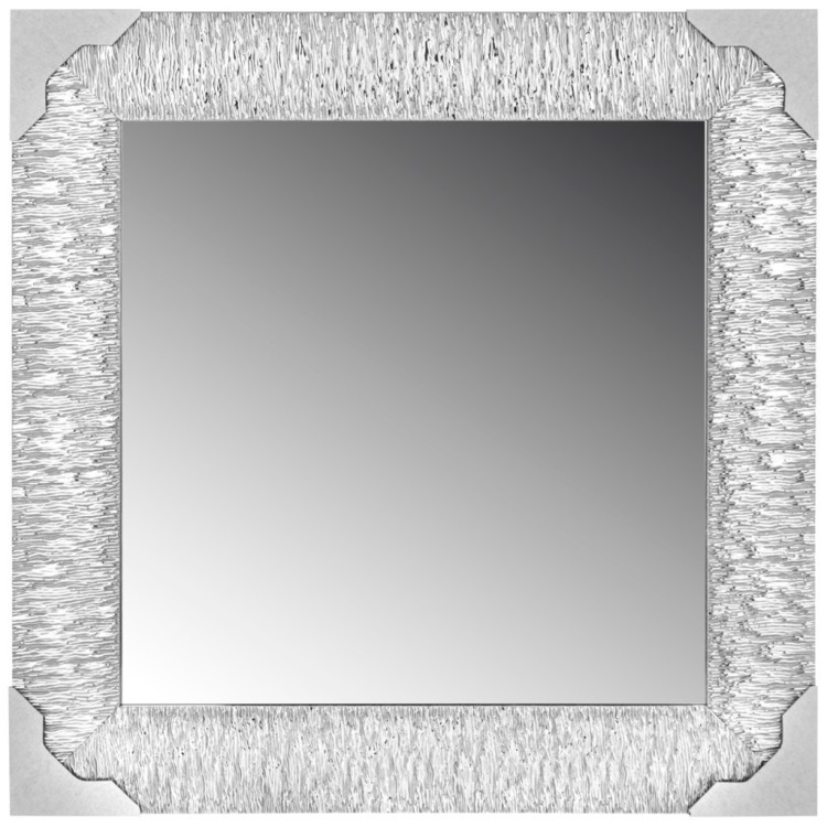 Зеркало в раме серебро (60*60 45*45) ООО "Лэнд (541-785)