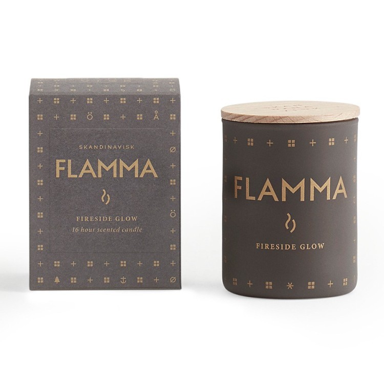 Свеча ароматическая flamma с крышкой, 55 г (63718)