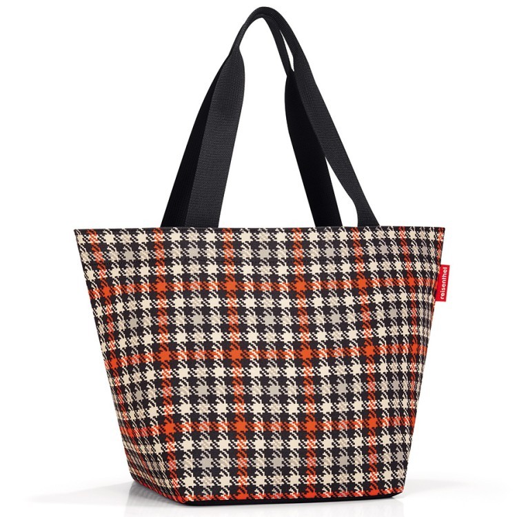 Сумка shopper m glencheck red (64003)