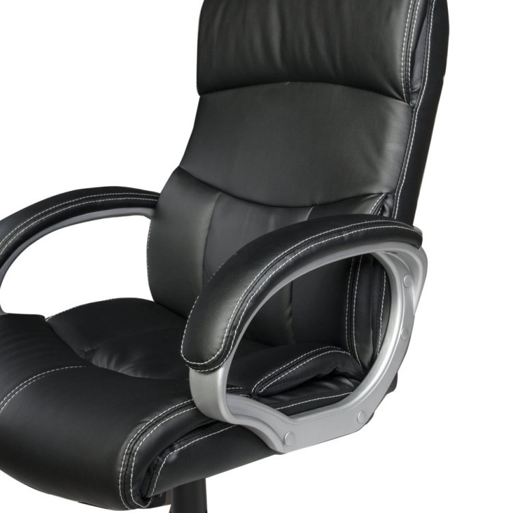 Кресло руководителя Brabix Impulse EX-505 экокожа черное 530876 (1) (71780)
