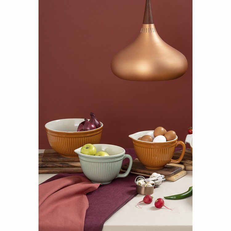 Миска soft ripples, 3 л, карамельная (75096)