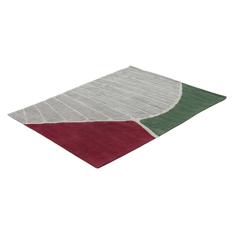 Ковер из хлопка с рисунком tea plantation из коллекции terra, 200х300 см (74500)