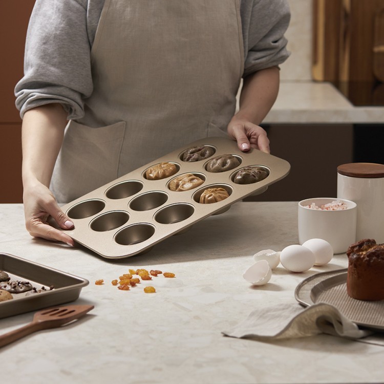 Форма для приготовления кексов и пирожных bake masters, 40х28 см (76950) Форма для приготовления кексов и пирожных bake masters, 40х28 см (76950)