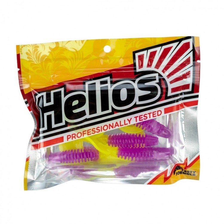 Твистер Helios Din 3,11"/7,9 см, цвет Fio LT 6 шт HS-33-039 (78147)