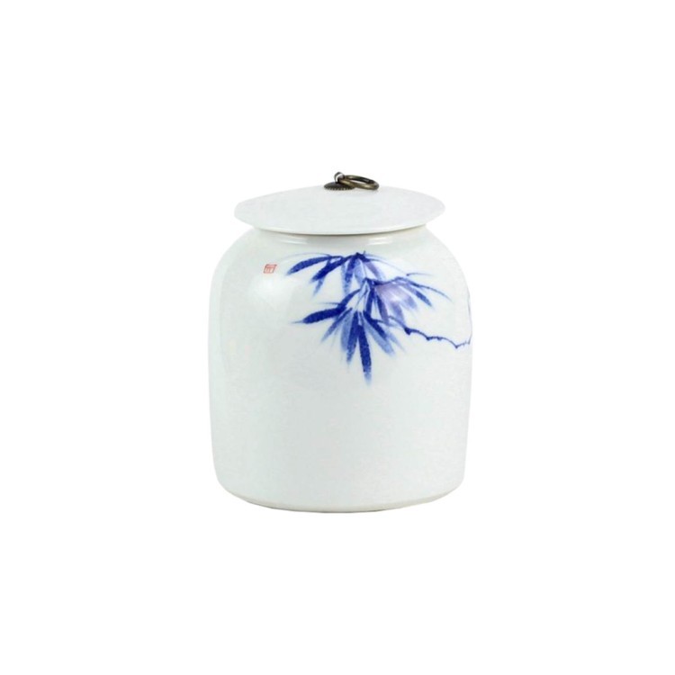 Ваза RYNQ234, фарфор, blue/white, ROOMERS FURNITURE
