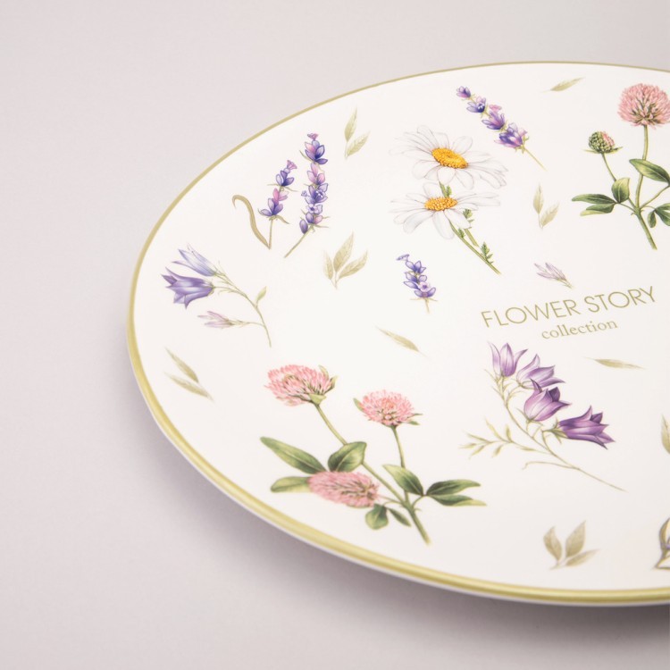 Блюдо овальное agness "flower story" 31,5*25,5*3 см Agness (358-2170) Блюдо овальное agness "flower story" 31,5*25,5*3 см Agness (358-2170)