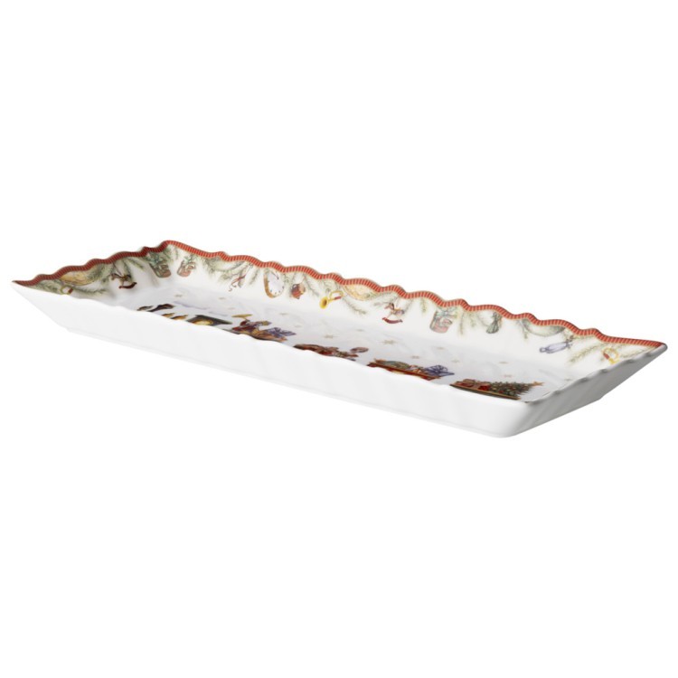 Блюдо lefard "щелкунчик" прямоуг. 30,5*11,5*2,8 см, разноцветный (85-2083-11) 