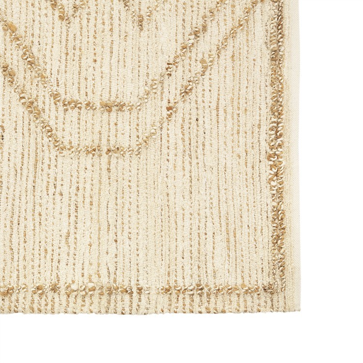 Ковер из джута и переработанного хлопка kolkata из коллекции ethnic, 160х230см (75994)