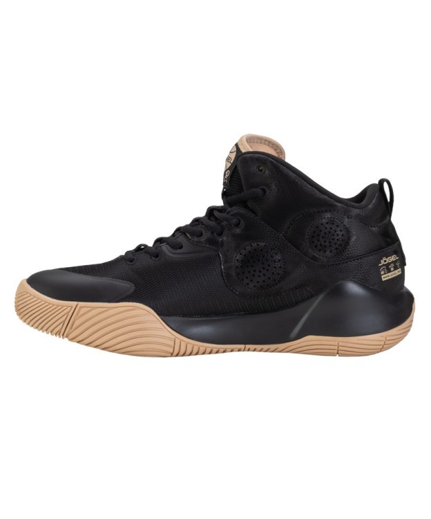 БЕЗ УПАКОВКИ Кроссовки баскетбольные JÖGEL Launch MID, Black/gold (2126488) БЕЗ УПАКОВКИ Кроссовки баскетбольные JÖGEL Launch MID, Black/gold (2126488)