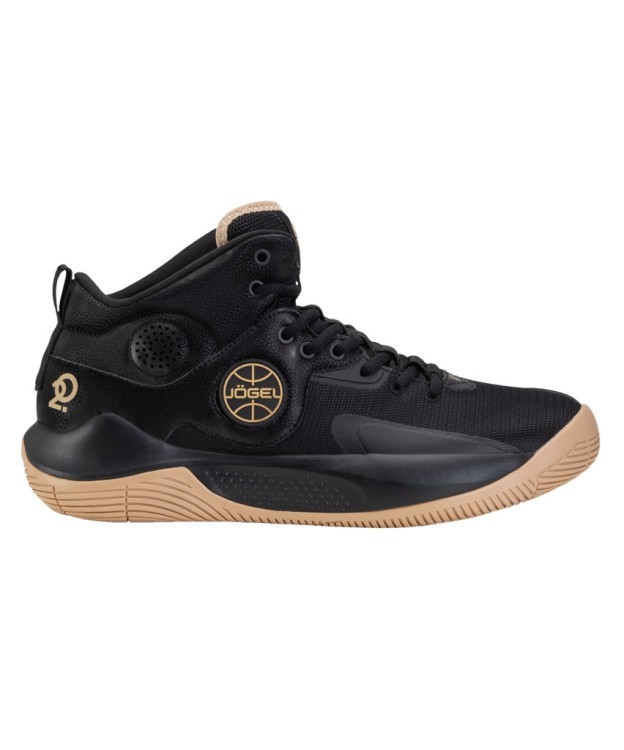 БЕЗ УПАКОВКИ Кроссовки баскетбольные JÖGEL Launch MID, Black/gold (2126488) БЕЗ УПАКОВКИ Кроссовки баскетбольные JÖGEL Launch MID, Black/gold (2126488)