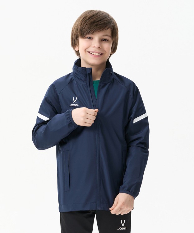 Куртка ветрозащитная JÖGEL CAMP 2 Rain Jacket, темно-синий, детский (2121580)