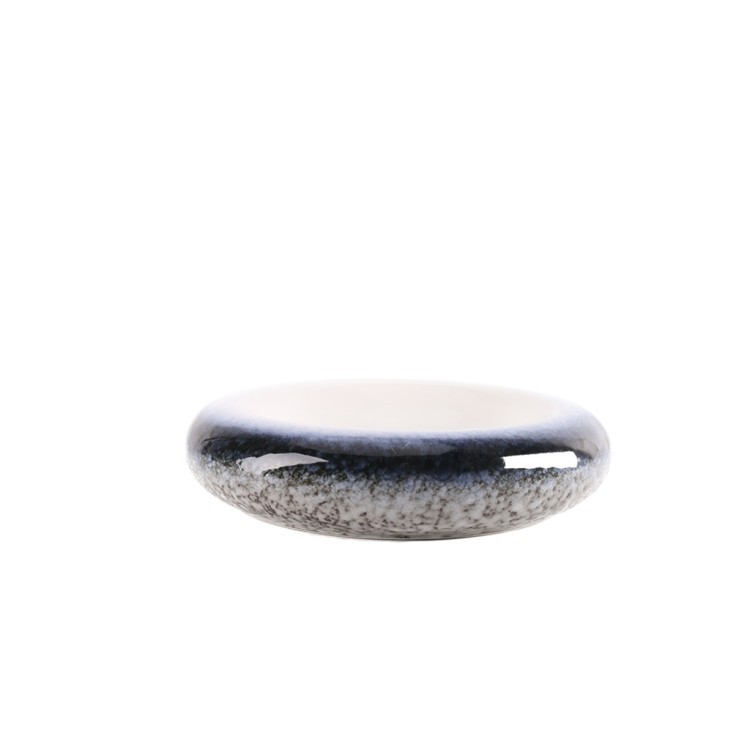 Тарелка E485-O-06159/9.5, 24, керамика, Grey/white, ROOMERS TABLEWARE Тарелка E485-O-06159/9.5, 24, керамика, Grey/white, ROOMERS TABLEWARE