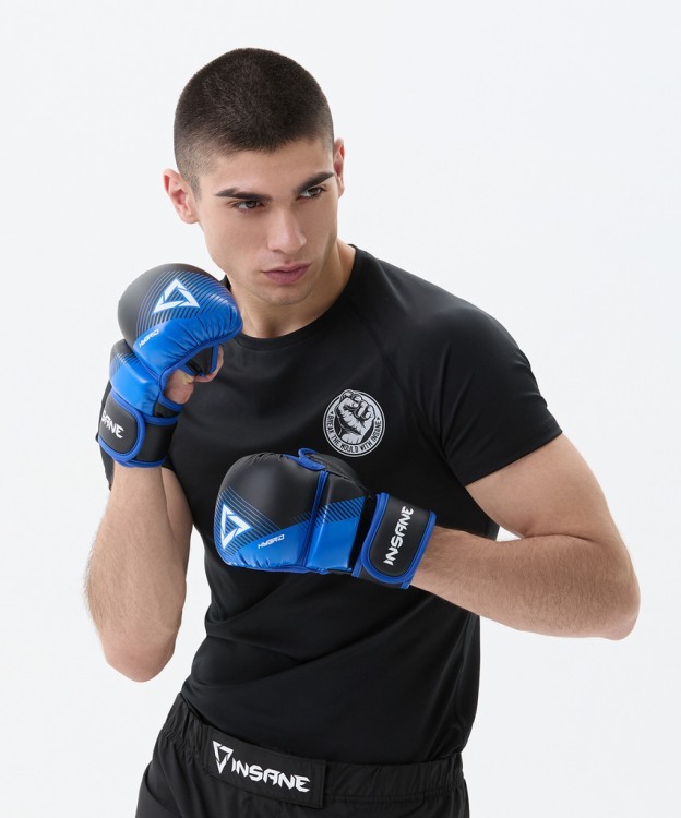 Перчатки MMA HYBRID, синий (2115453) Перчатки MMA HYBRID, синий (2115453)