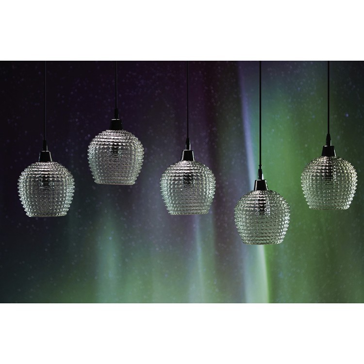 Светильник подвесной каскадный aurora, 110х18 см, прозрачный (76560)