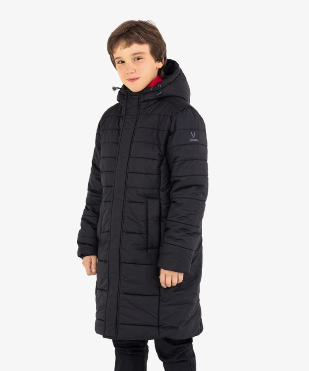 Пальто утепленное ESSENTIAL Long Padded Jacket, черный, детский (1980733) Пальто утепленное ESSENTIAL Long Padded Jacket, черный, детский (1980733)