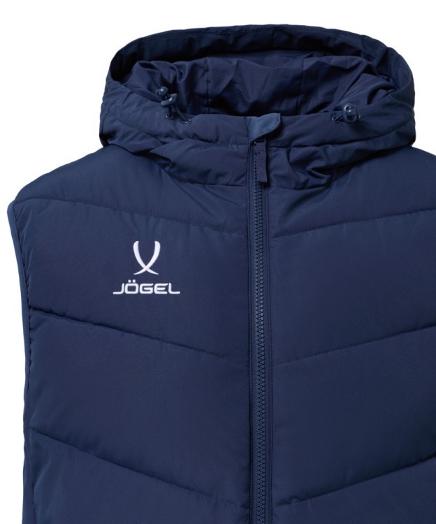 Жилет утепленный c капюшоном JOGEL ESSENTIAL PerFormPROOF Padded Hooded Vest, темно-синий (2126143)