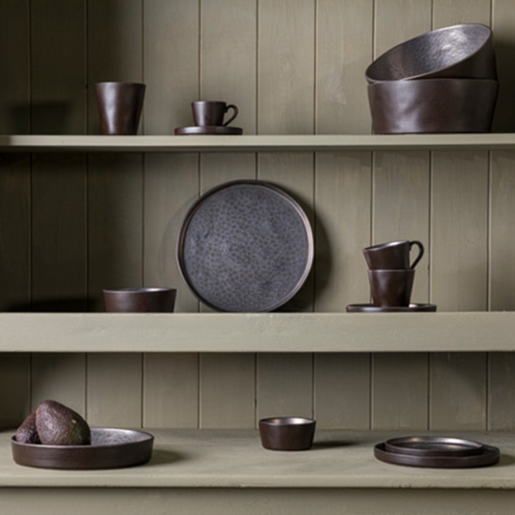 Тарелка LOP241-MTL(LOP241-03507X), 23,7 см, керамика, Metal, Costa Nova