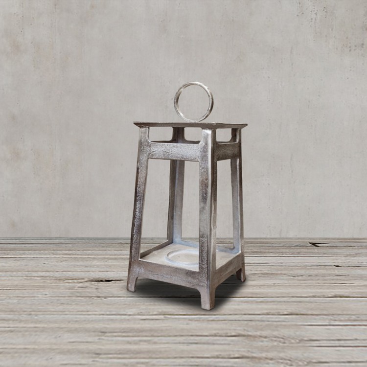 Подсвечник 20857-61, металл, Raw Nickel, ROOMERS FURNITURE