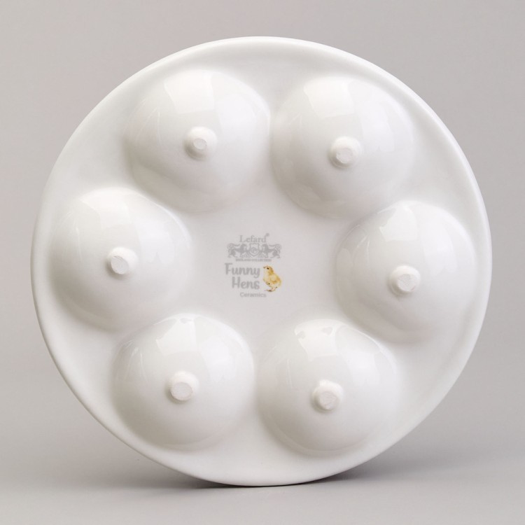 Блюдо на 6 яиц lefard "funny hens" 18*18*2,5 см Lefard (358-2292)