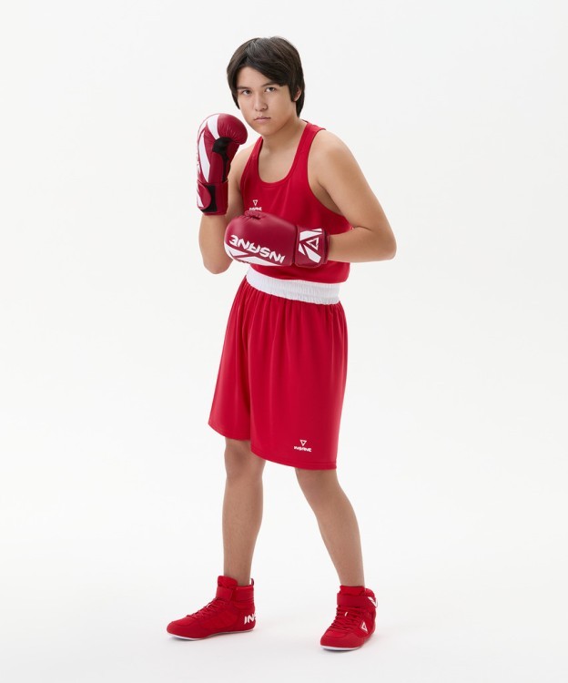 Форма боксерская CHAMP, полиэстер, красный (2119515) Форма боксерская CHAMP, полиэстер, красный (2119515)