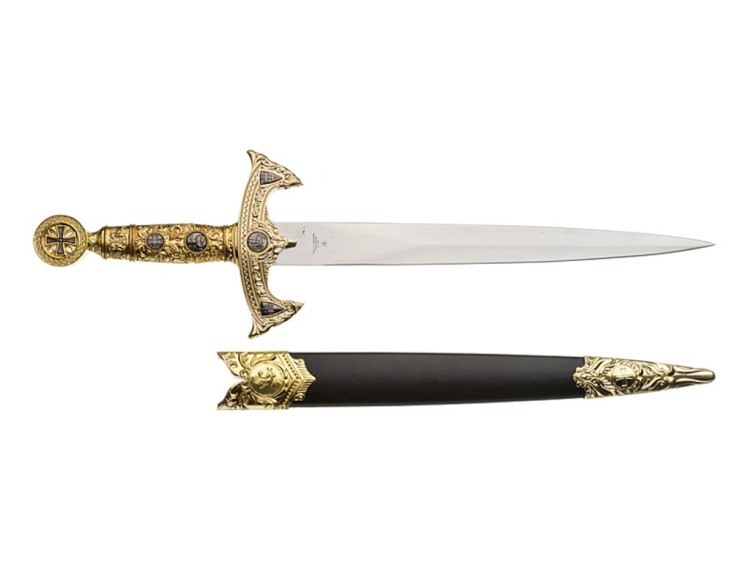Изделие декоративное "меч короткий" 16*52 см. лезвие 35 см Polite Crafts&gifts (210-125) 