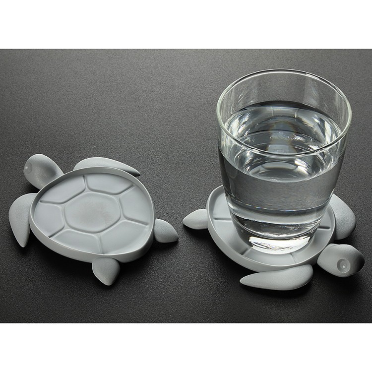 Подставка под стаканы save turtle, серая (70505)