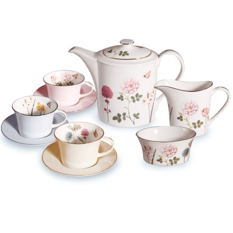Сервиз чайный, 6 перс, 15 пр, дыхание лета Kuchenland S15880/TS15
