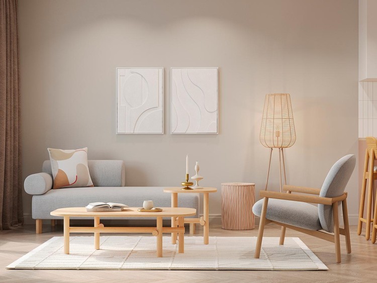 Свеча ароматическая green tea & pear blossom из коллекции edge, бежевый, 30 ч (75641)