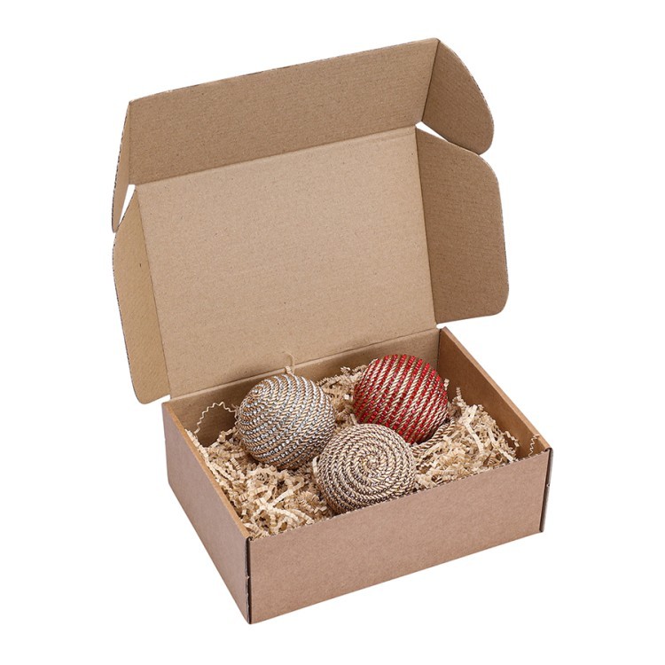 Набор елочных украшений rustic diamonds из коллекции new year essential, 3 шт. (79413)