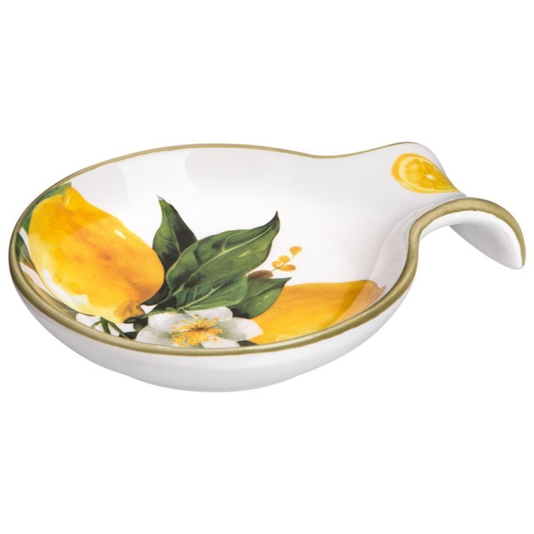 Подставка под ложку lefard "лемон три" 15*11,5*2,5 см Lefard (358-2394)