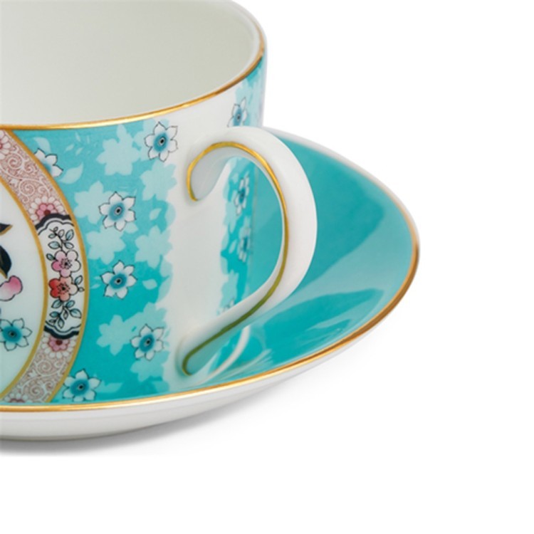Чайная пара 40031703, костяной фарфор, mixed, WEDGWOOD