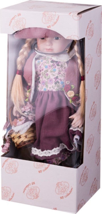 Кукла фарфоровая высота=40 см. Reinart Faelens (346-229) 