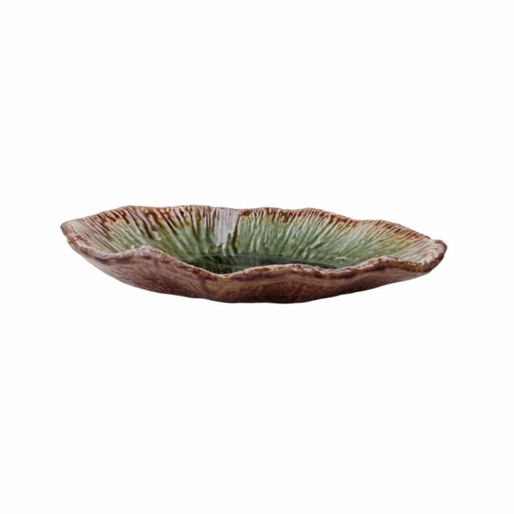 Тарелка 284005-1, ручная работа/каменная керамика, dark green, ROOMERS TABLEWARE