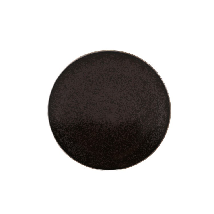 Тарелка E665-P-08210/28, керамика, Black, ROOMERS TABLEWARE