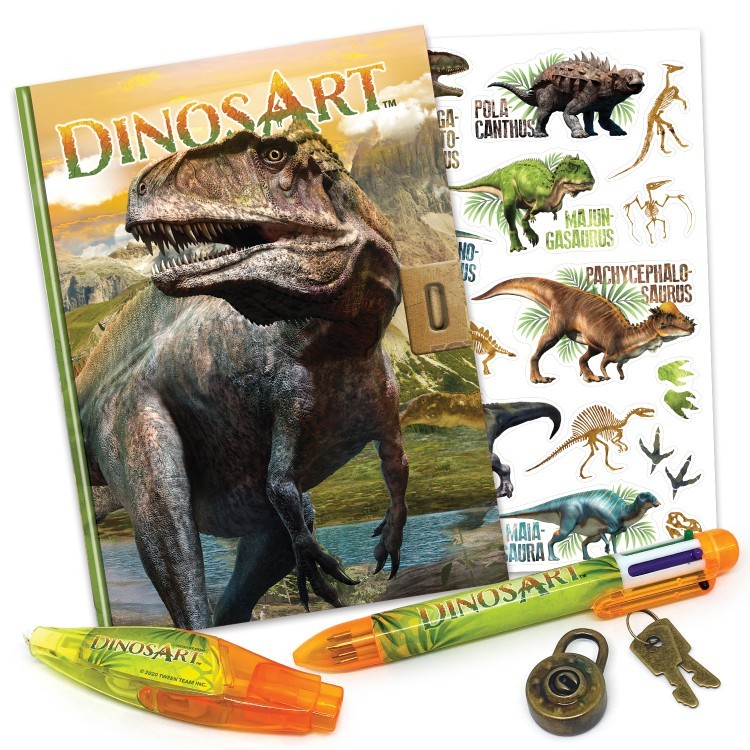 Серия Dino: Личный дневник для хранения секретов (44 страницы с заданиями, 150 разлинованных страниц, 6-цветная ручка, ручка-аппликатор) (15053_NSDA) Серия Dino: Личный дневник для хранения секретов (44 страницы с заданиями, 150 разлинованных страниц, 6-цветная ручка, ручка-аппликатор) (15053_NSDA)