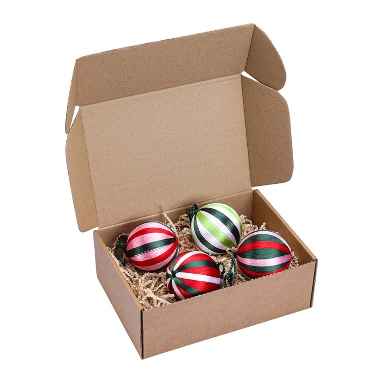 Набор елочных украшений show time из коллекции new year essential, 4 шт. (79414)