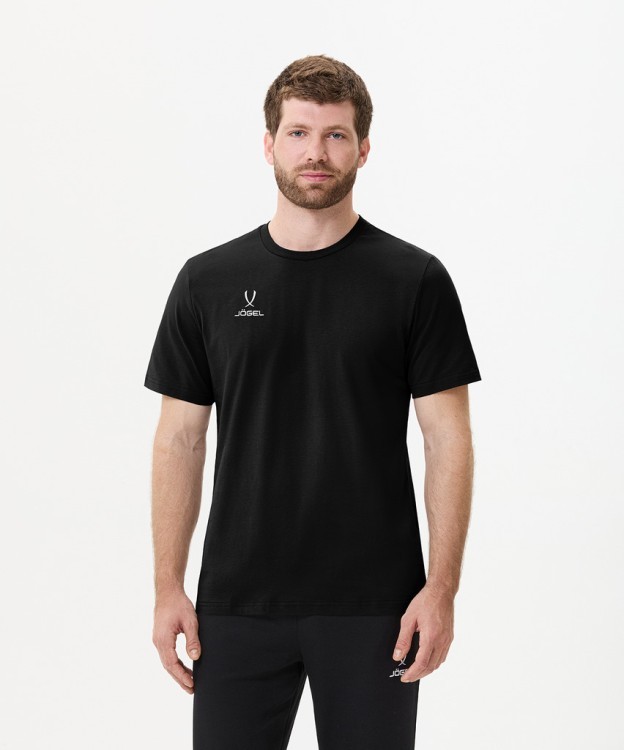 Футболка JÖGEL ESSENTIAL Cotton Tee, черный (2118410)