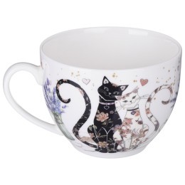 Чайная пара lefard "лавандовые коты" 275 мл Lefard (425-171)