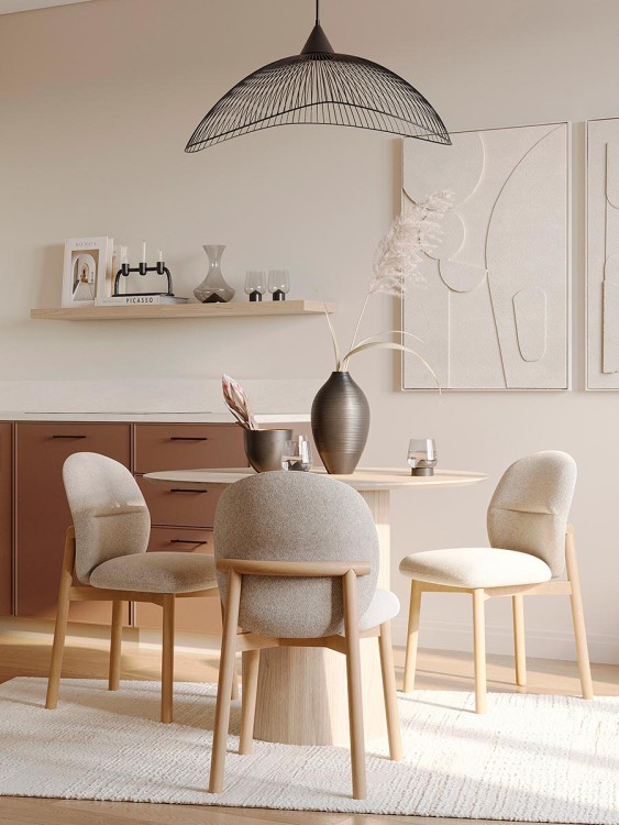 Чаша nons, D15 см, черная (78230)