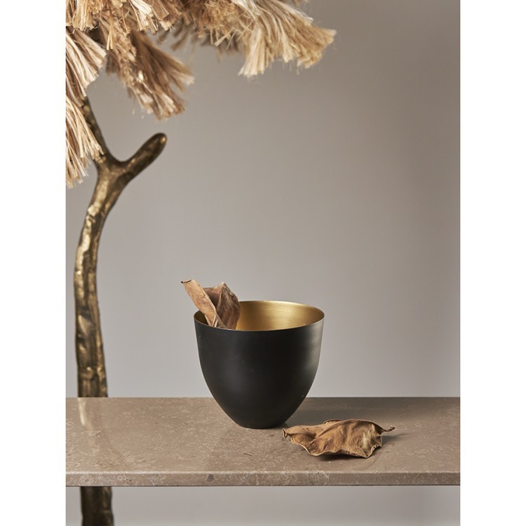 Чаша nons, D15 см, черная (78230)