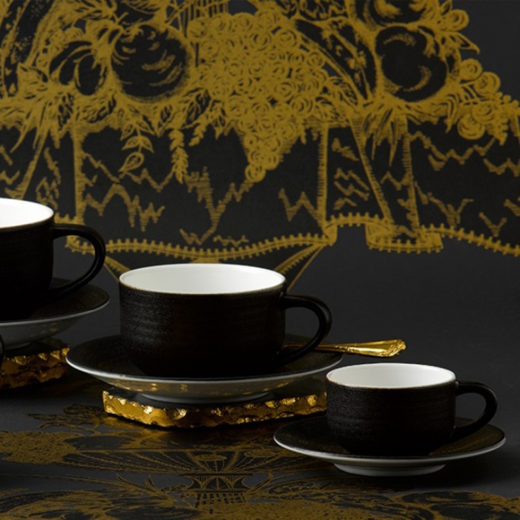 Кружка BRUBLA62721, костяной фарфор, Midnight, ROYAL CROWN DERBY