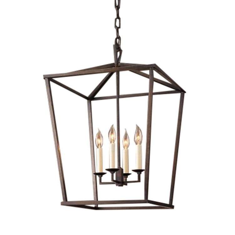 Люстра Инглиш DTL9117, металл, Antique bronze, RESTORATION HARDWARE