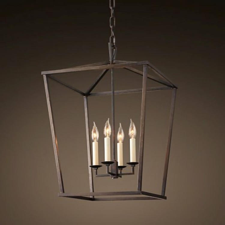 Люстра Инглиш DTL9117, металл, Antique bronze, RESTORATION HARDWARE