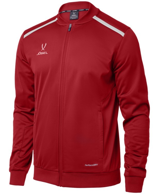 Олимпийка DIVISION PerFormDRY Pre-match Knit Jacket, красный (2107256) Олимпийка DIVISION PerFormDRY Pre-match Knit Jacket, красный (2107256)