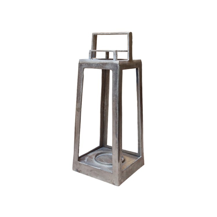 Подсвечник 20865-62, металл, Raw Nickel, ROOMERS FURNITURE