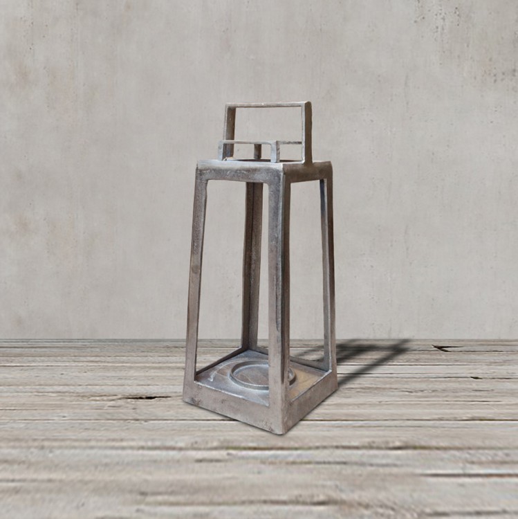 Подсвечник 20865-62, металл, Raw Nickel, ROOMERS FURNITURE