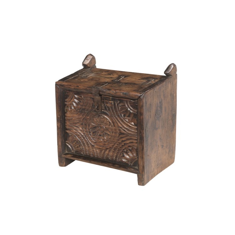 Сундук XIX век, Индия PR42480, Массив манго, natural, ROOMERS ANTIQUE