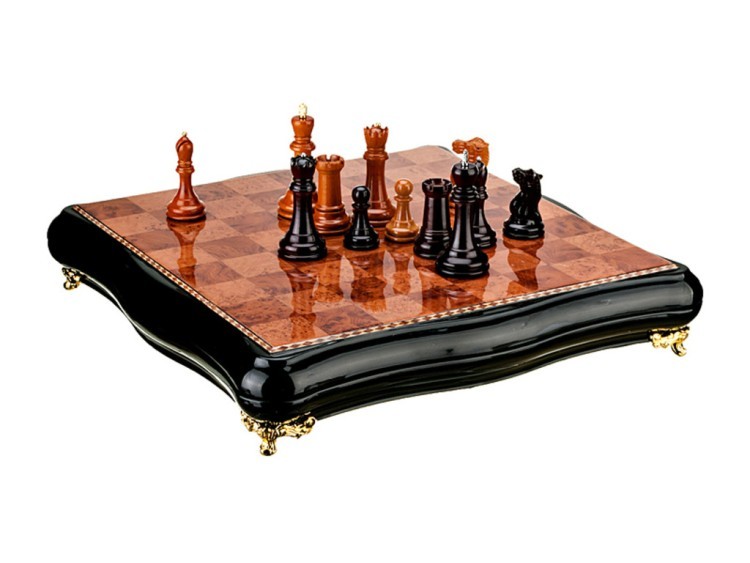 Шахматная доска с деревянными фигурками 49*49*9 см Polite Crafts&gifts (176-028) 