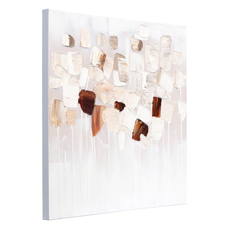 Панно декоративное fleur, 60х60 см, бежевое (78817)